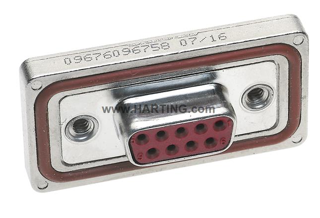 HARTING 09676098758 - Han B 10 Housing - Authorised Distributor